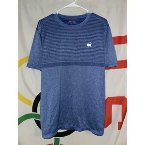 Masters Active T Shirt Mens Medium Blue Golf Performance Stretch